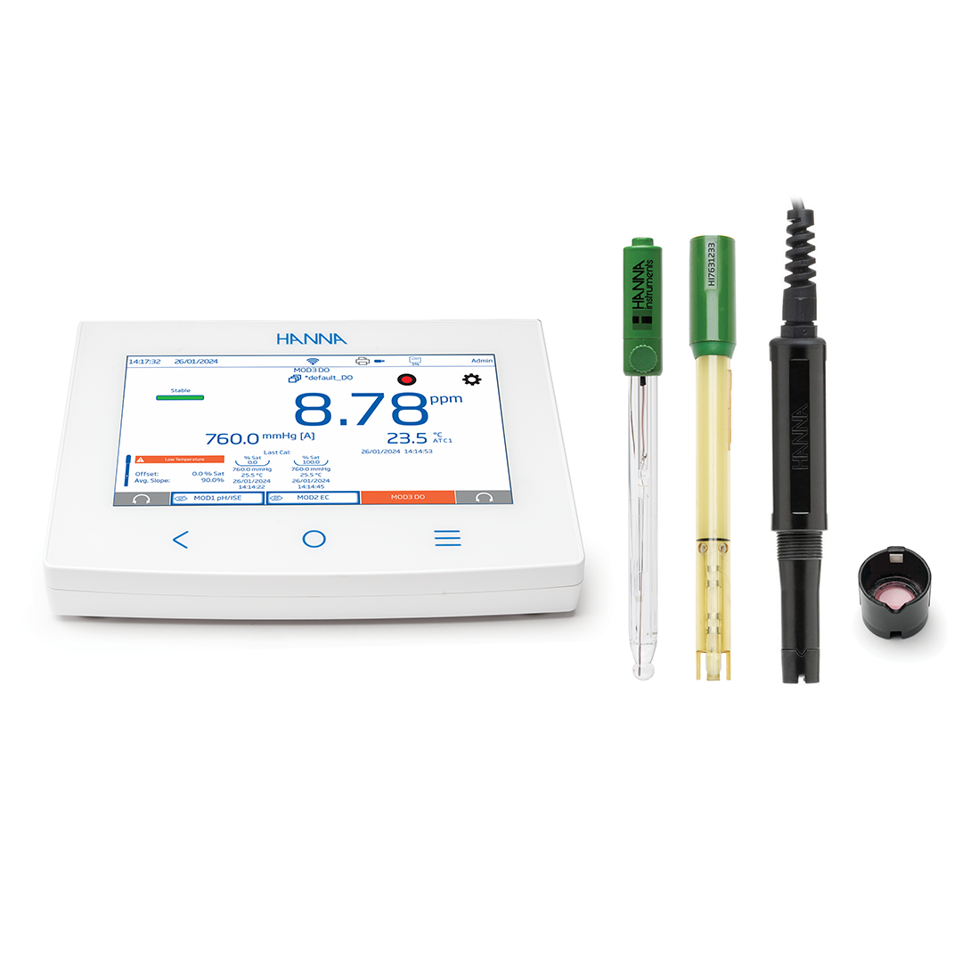 6000 pH_ORP_ISE + EC kit + optical (opdo®) DO + Cap kit